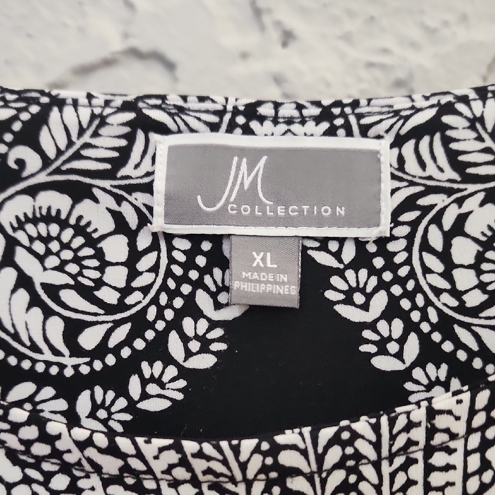 Jm Collections Embelished Blouse - Picture 2 of 5